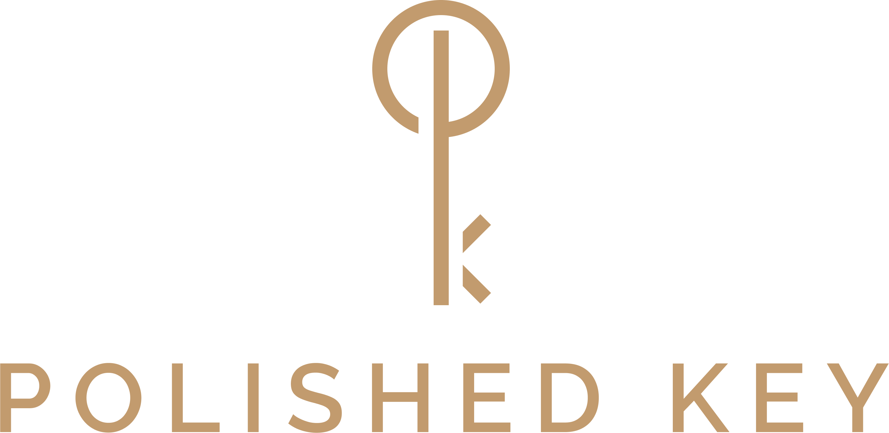 Polished Key Logo